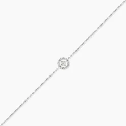 Bracelet Nour-imen Or Blanc Diamant