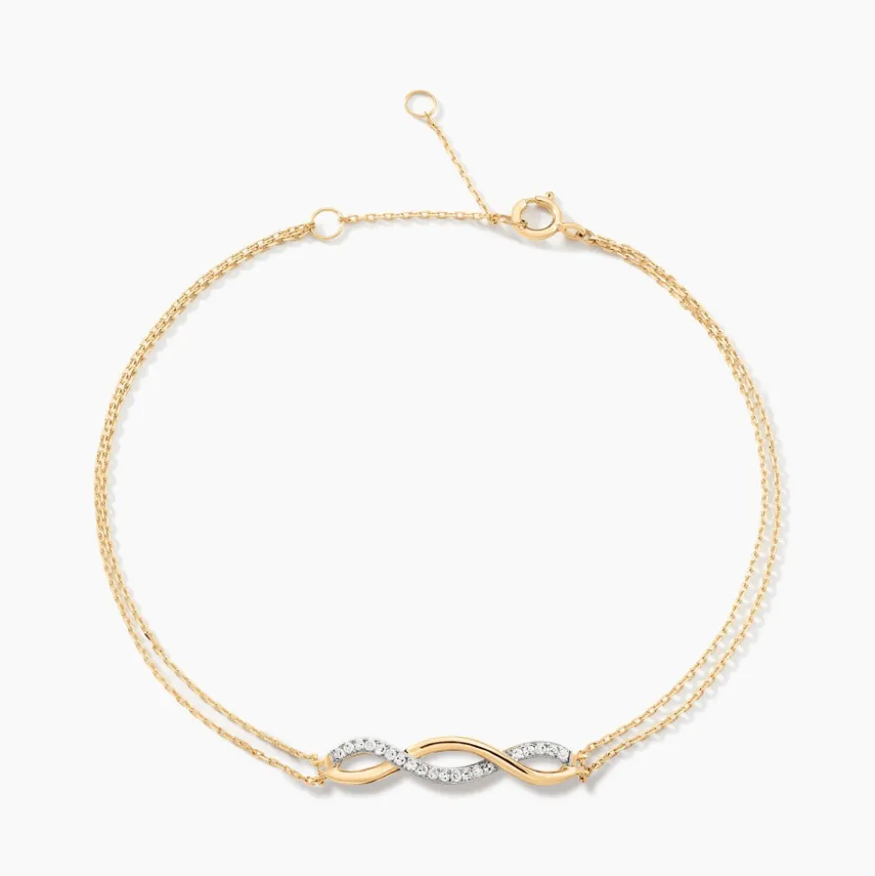 Bracelet Nucia Or Jaune Diamant