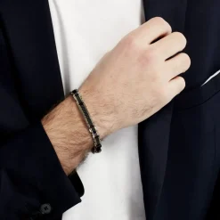 JOURDAN Bracelets Homme|Bracelets Acier Inoxydable > Bracelet Nuku Acier Blanc
