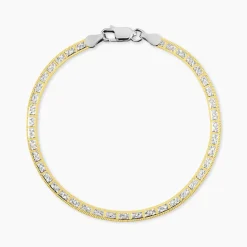 Bracelet Nuriaae Argent Jaune