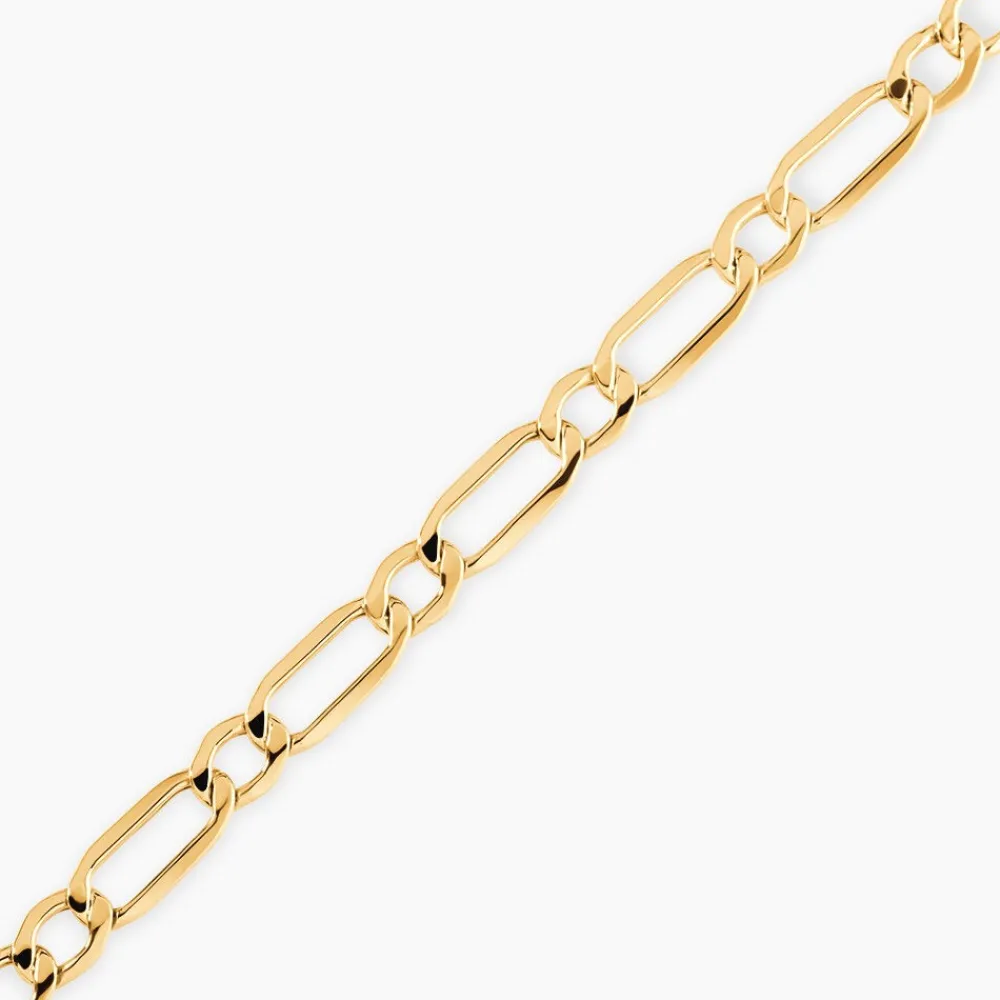 Marc Orian Bracelets Or|Bracelets Homme > Bracelet Ophelio Maille Alternee 1/1 Or Jaune