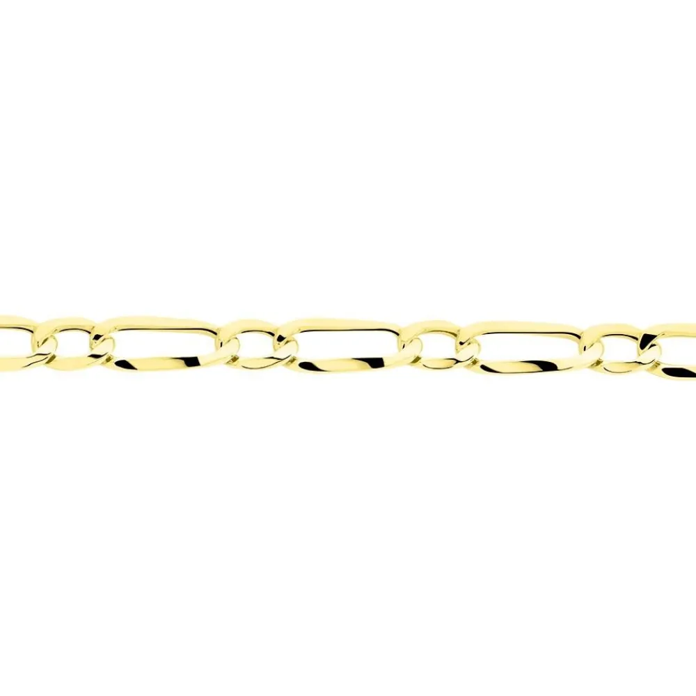 Marc Orian Bracelets Or|Bracelets Homme > Bracelet Ophelio Maille Alternee 1/1 Or Jaune