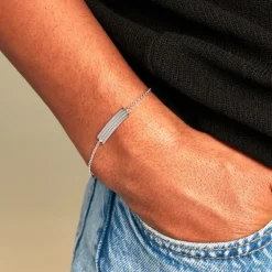 Marc Orian Bracelets Homme|Bijoux Homme > Bracelet Orace Argent Blanc