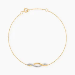 Bracelet Or Jaune Abisai Diamants