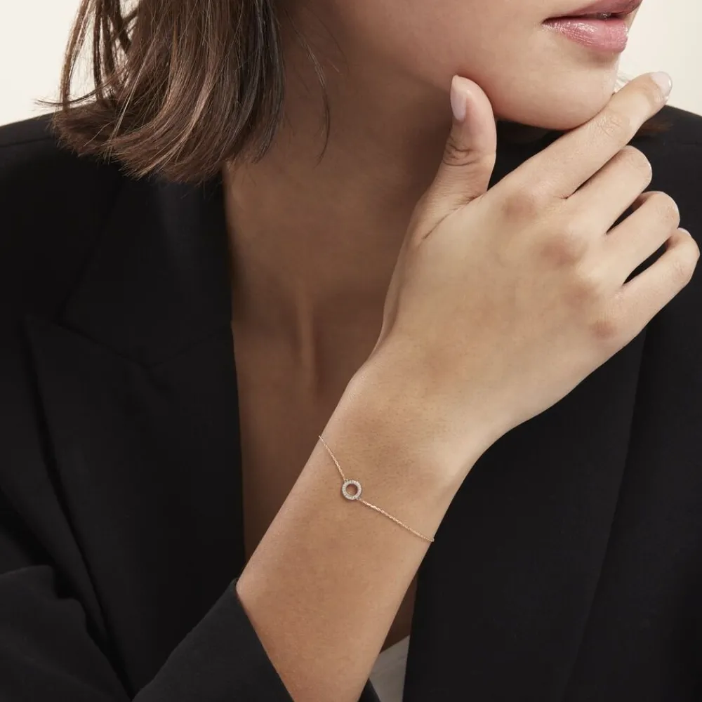 Marc Orian Bracelets Or|Bijoux Or > Bracelet Or Jaune Acantha Diamants