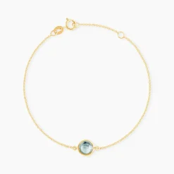 Marc Orian Bracelets Or|Anniversaire De Mariage > Bracelet Or Jaune Arenale Topaze