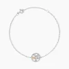 Bracelet Or Jaune Argent Blanc