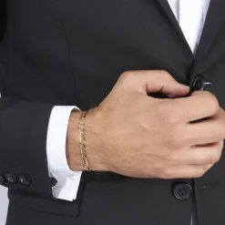 Marc Orian Bracelets Or|Bracelets Homme > Bracelet Or Jaune Cameo
