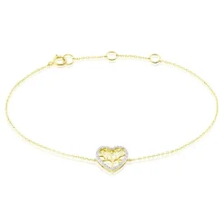 Bracelet Or Jaune Douglasa Diamants