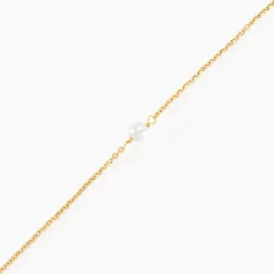 Bracelet Or Jaune Gentiane Perle