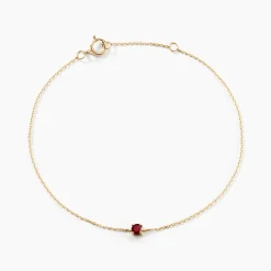 Marc Orian Bracelets Or|Anniversaire De Mariage > Bracelet Or Jaune Onora Rubis