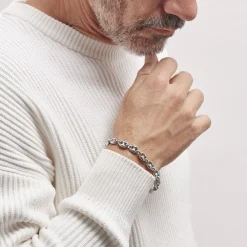 PHEBUS HIM Bracelets Homme|Bracelets Acier Inoxydable > Bracelet Badice Acier Blanc