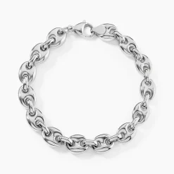 PHEBUS HIM Bracelets Homme|Bracelets Acier Inoxydable > Bracelet Badice Acier Blanc