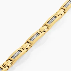 PHEBUS HIM Bracelets Homme|Bracelets Acier Inoxydable > Bracelet Classique Acier Jaune