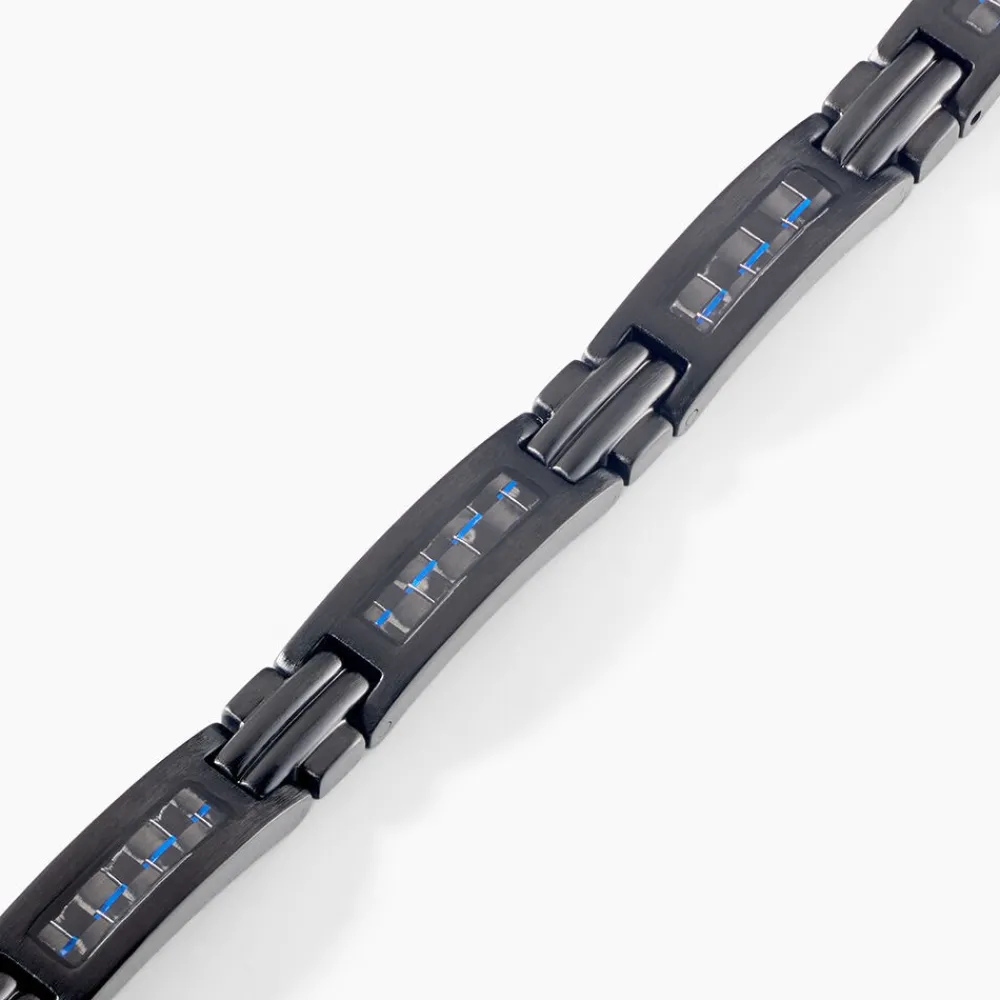 PHEBUS HIM Bracelets Homme|Bracelets Acier Inoxydable > Bracelet Felipe Acier Noir