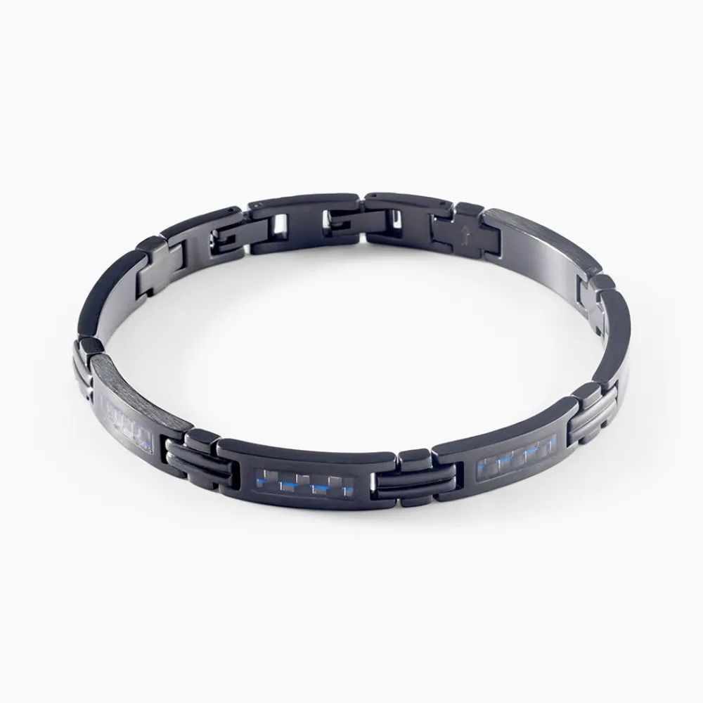 PHEBUS HIM Bracelets Homme|Bracelets Acier Inoxydable > Bracelet Felipe Acier Noir