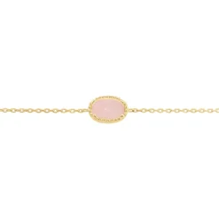 Bracelet Phileas Plaqué Or Jaune Quartz