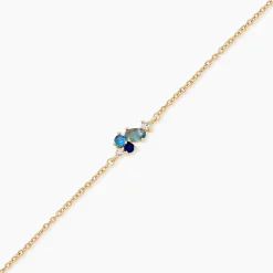 Bracelet Plaqué Or Era Pierre De Synthèse