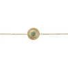 Bracelet Plaqué Or Jaune Marcia Aventurine