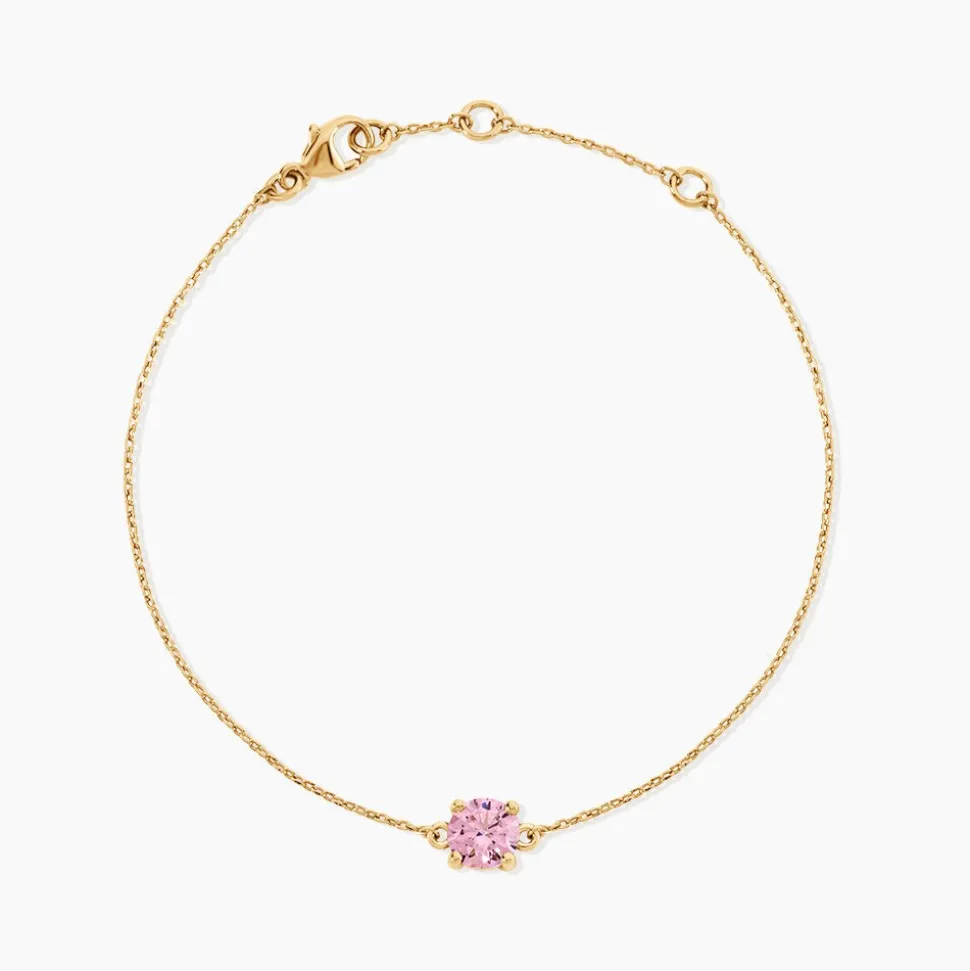 Bracelet Plaqué Or Jaune Nilay Oxyde De Zirconium