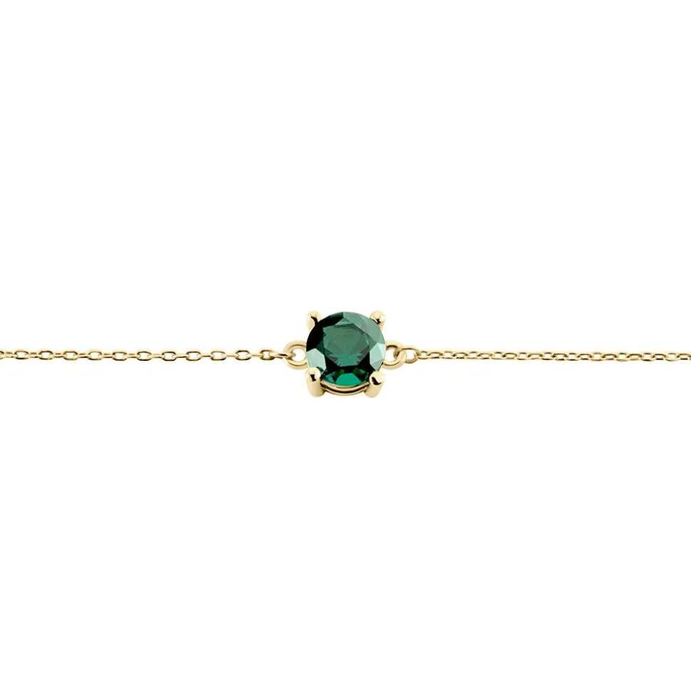 Bracelet Plaqué Or Jaune Nilay Oxyde De Zirconium