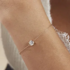 Bracelet Plaqué Or Jaune Nilay Oxyde De Zirconium