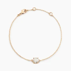 Bracelet Plaqué Or Jaune Nilay Oxyde De Zirconium