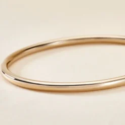 Bracelet Plaqué Or Jonc