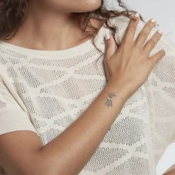 Marc Orian Bracelets|Idées Cadeaux Femme > Bracelet Poehei Argent Blanc Cristaux De Swarovski
