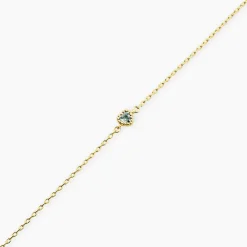 Marc Orian Bracelets|Bijoux Coeur > Bracelet Poem Argent Jaune Topaze Bleu Sky