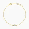 Marc Orian Bracelets|Idées Cadeaux Femme > Bracelet Poem Argent Jaune Topaze Oxyde De Zirconium