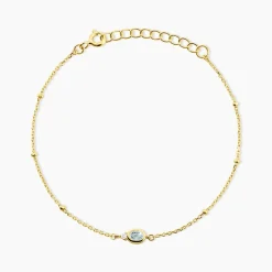 Marc Orian Bracelets|Idées Cadeaux Femme > Bracelet Poem Argent Jaune Topaze Oxyde De Zirconium