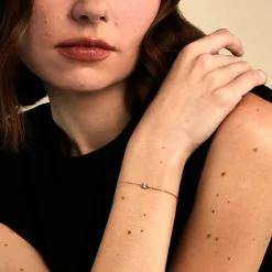 Marc Orian Bracelets|Idées Cadeaux Femme > Bracelet Poem Argent Jaune Topaze