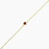 Marc Orian Bracelets|Bijoux Fantaisie > Bracelet Poem Argent Jaune Tourmaline