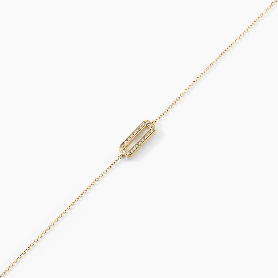 Bracelet Pris Or Jaune Diamant