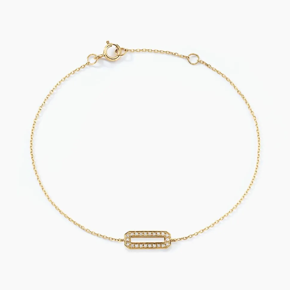 Bracelet Pris Or Jaune Diamant