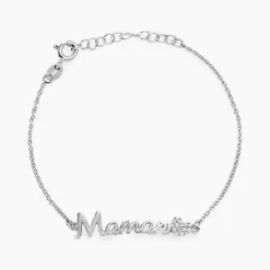 Marc Orian Bijoux Zirconium|Bracelets > Bracelet Rera Argent Blanc Oxyde De Zirconium