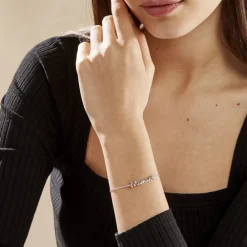 Marc Orian Bijoux Zirconium|Bracelets > Bracelet Rera Argent Blanc Oxyde De Zirconium