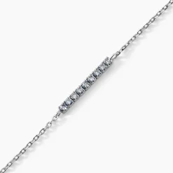 Bracelet Rio Argent Blanc Oxyde De Zirconium