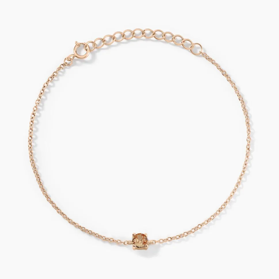 Bracelet Rio Argent Rose Oxyde De Zirconium