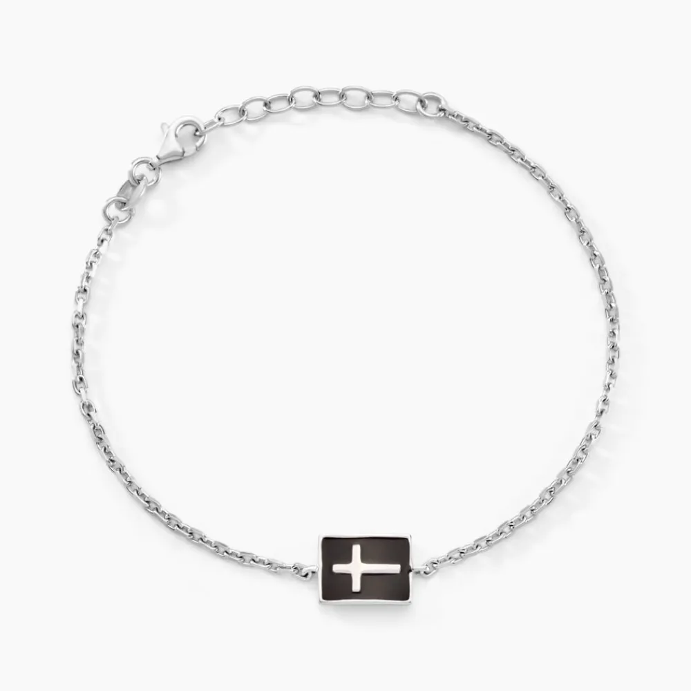 Marc Orian Bracelets Homme|Bijoux Homme > Bracelet Romaji Argent Blanc