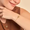 Bracelet Romée Plaqué Or Jaune Oxyde De Zirconium