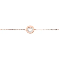 Bracelet Rosalina Or Rose Diamant