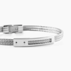 Marc Orian Bracelets Homme|Bracelets Acier Inoxydable > Bracelet Selvi Acier Bicolore
