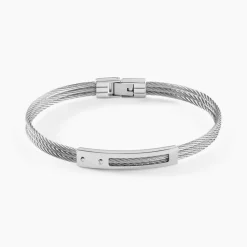 Marc Orian Bracelets Homme|Bracelets Acier Inoxydable > Bracelet Selvi Acier Bicolore