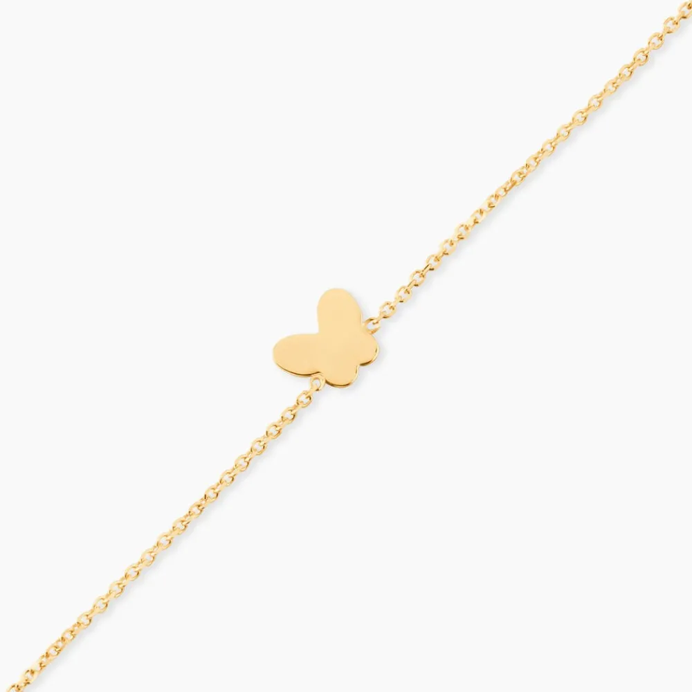 Marc Orian Bracelets Or|Bracelets Enfants > Bracelet Shaida Papillon Or Jaune