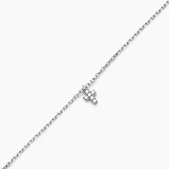 Marc Orian Bijoux Zirconium|Bijoux Croix > Bracelet Siem Argent Blanc Oxyde De Zirconium