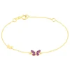 Marc Orian Bracelets Or|Bracelets Enfants > Bracelet Silia Papillon Or Jaune