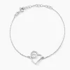 Marc Orian Bijoux Zirconium|Bracelets > Bracelet Soa Argent Blanc Oxyde De Zirconium