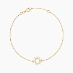 Marc Orian Bracelets Or|Bracelets > Bracelet Soleil Eternel Or Jaune